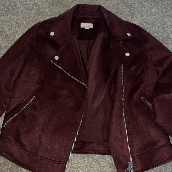 LOFT faux suede jacket - Picture 2 of 5